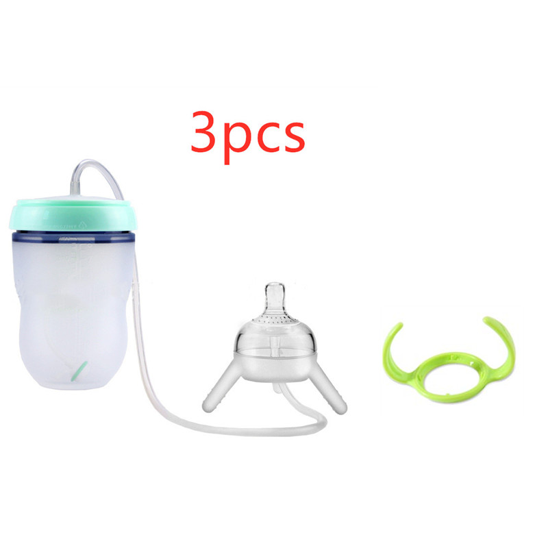 Silicone Baby-Flaschentrainer – Lernflasche für Babys