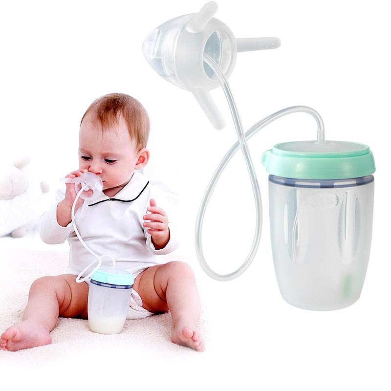 Silicone Baby-Flaschentrainer – Lernflasche für Babys