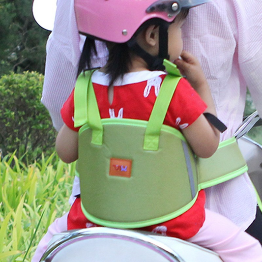 Kindersicherheitsgurt für Roller & Motorrad – Verstellbarer Sicherheitsrucksack