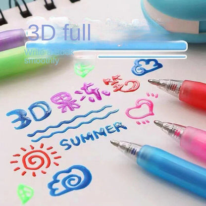 Buntes Gelstift-Set für kreative 3D-Kunstwerke