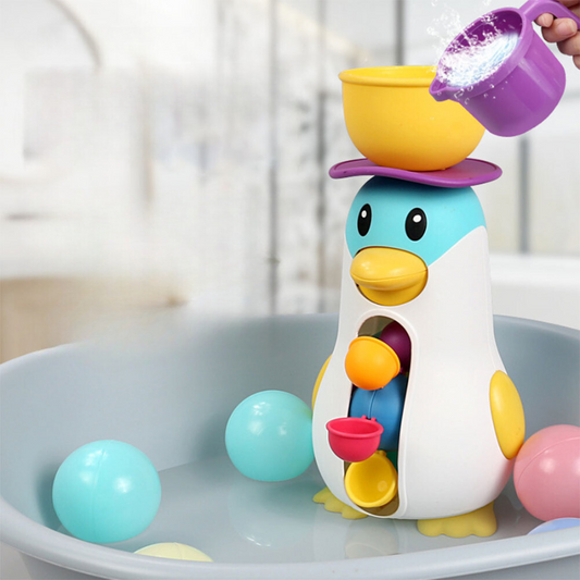 Wasserrad-Spielzeug für die Badewanne