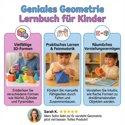 Geniales Geometrie Lernbuch für Kinder