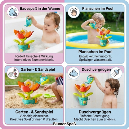 BlumenSpaß Badespielzeug mit Gießkanne