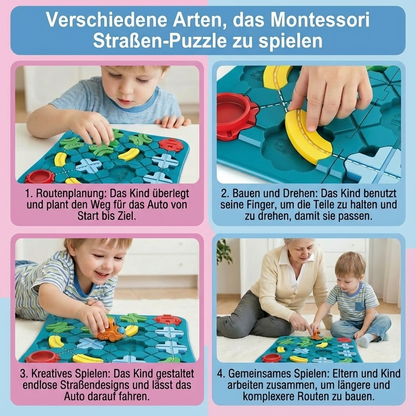 Montessori Straßen-Puzzle