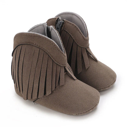 Cowboystiefel für Mädchen mit Fransen – Starker Look und Komfort