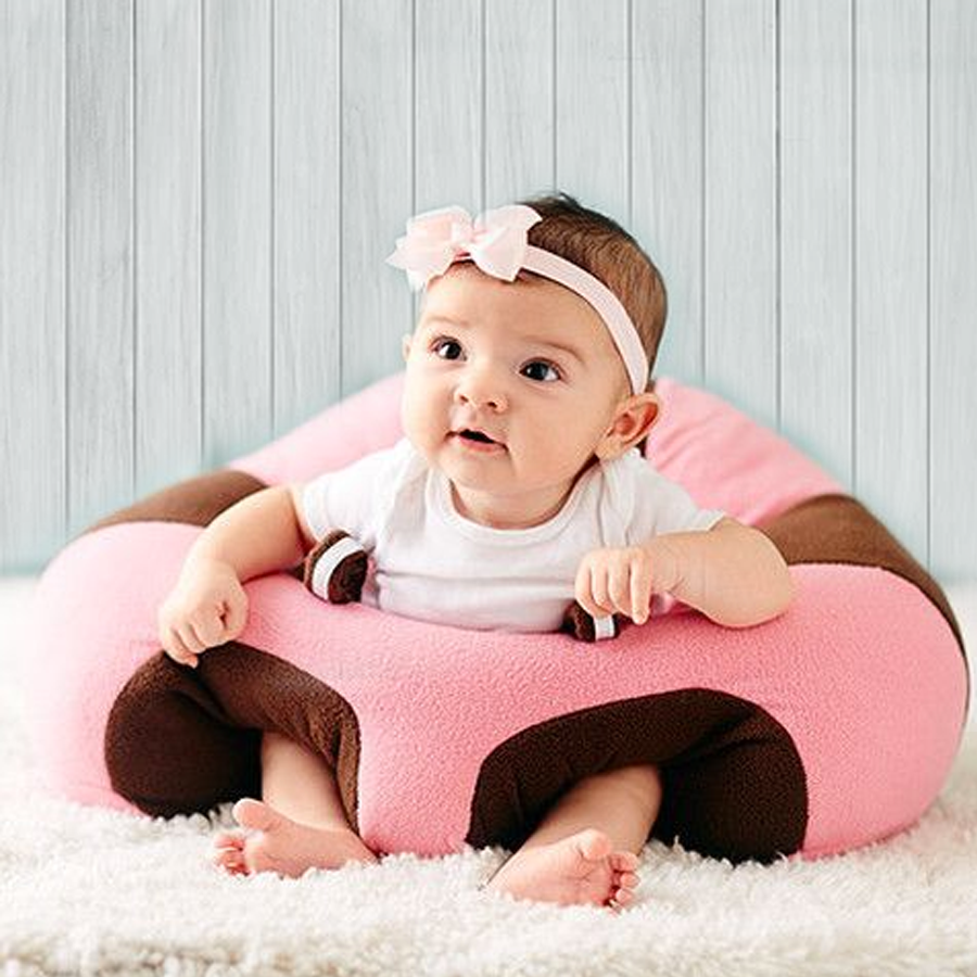 Kuschelweiche Baby Sitzehilfe zum Sitzen Lernen