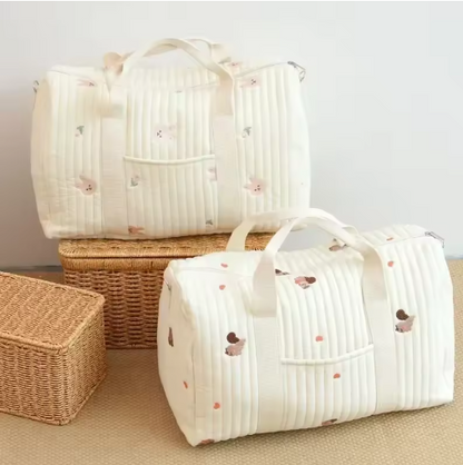 Große Mammi Baby Tasche - Platz für alles was Mütter brauchen!