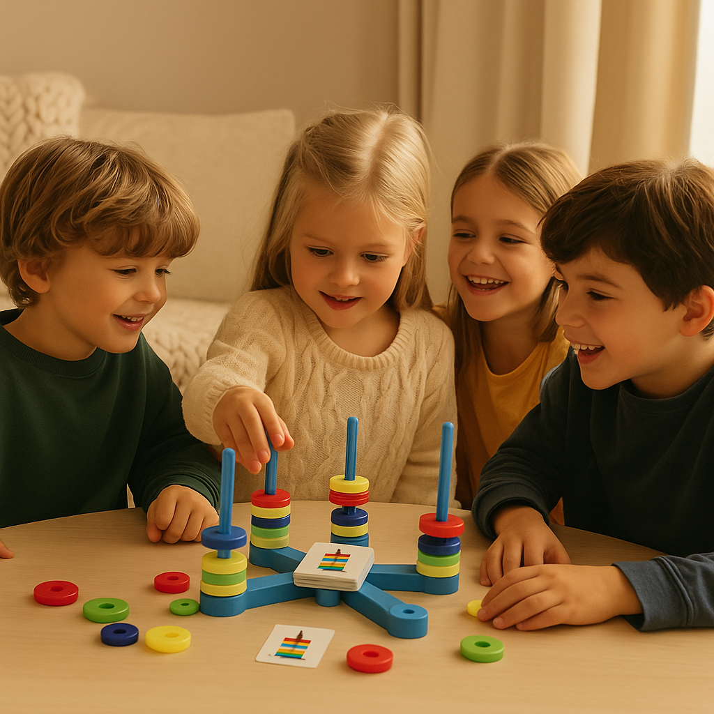 Magisches Montessori Magnet Farb und Sortierspiel