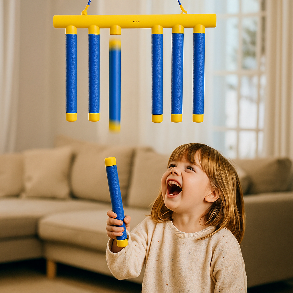 Fallende Stäbchen Kinder Reaktionsspiel