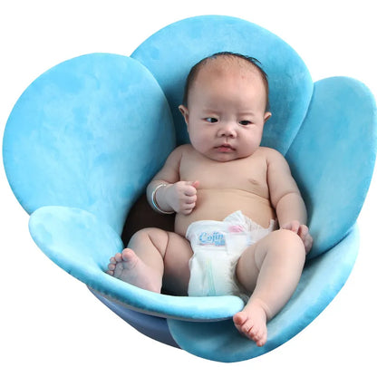Blumenförmiges Baby Bade­kissen für Spüle & Waschbecken