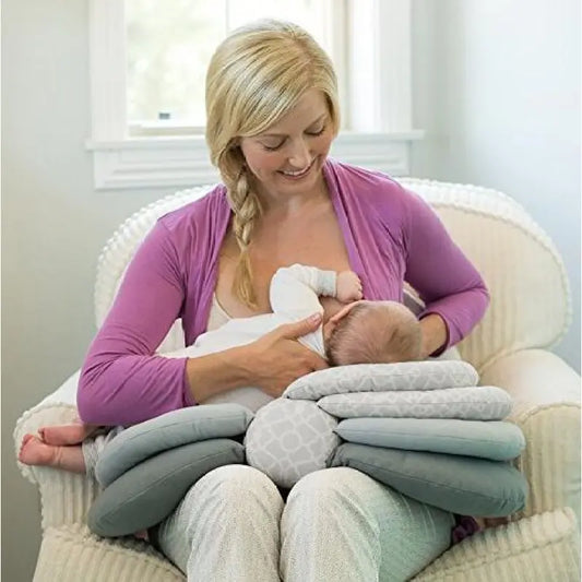 Ergonomisches Stillkissen – Multifunktionales Kissen für bequeme Stillpositionen