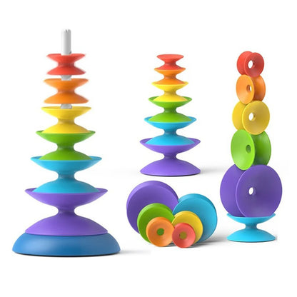 Spielspaß In Die Höhe – Diabolo-Stapelturm