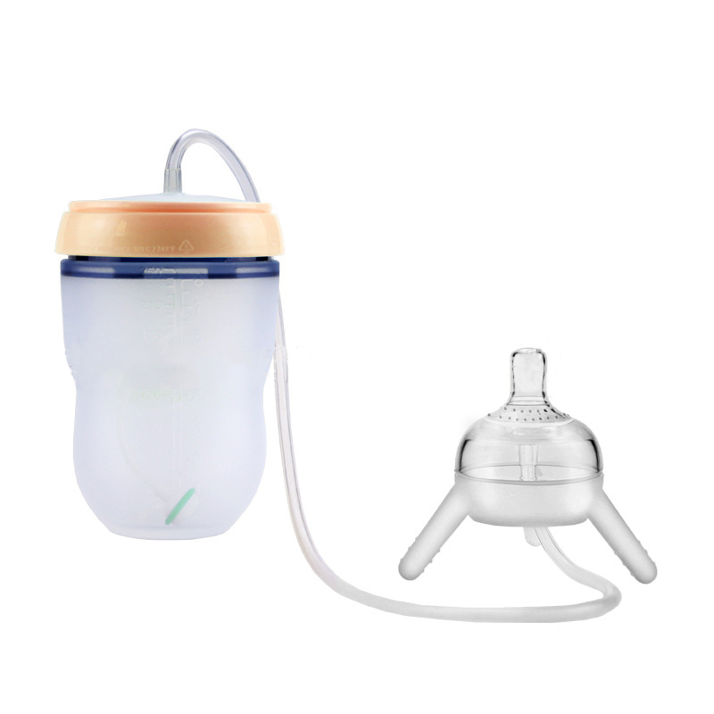 Silicone Baby-Flaschentrainer – Lernflasche für Babys