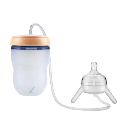 Silicone Baby-Flaschentrainer – Lernflasche für Babys