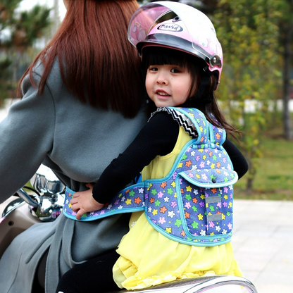 Kindersicherheitsgurt für Roller & Motorrad – Verstellbarer Sicherheitsrucksack