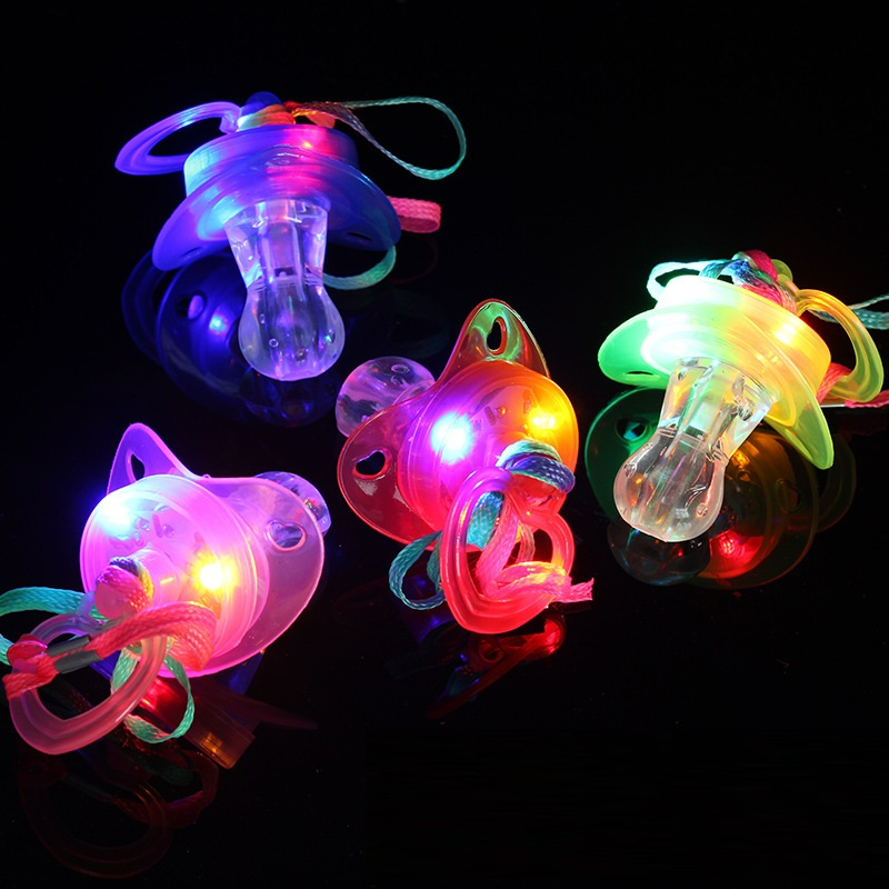 LED Schnuller mit Licht – Leuchtender Party Schnuller für Kinder