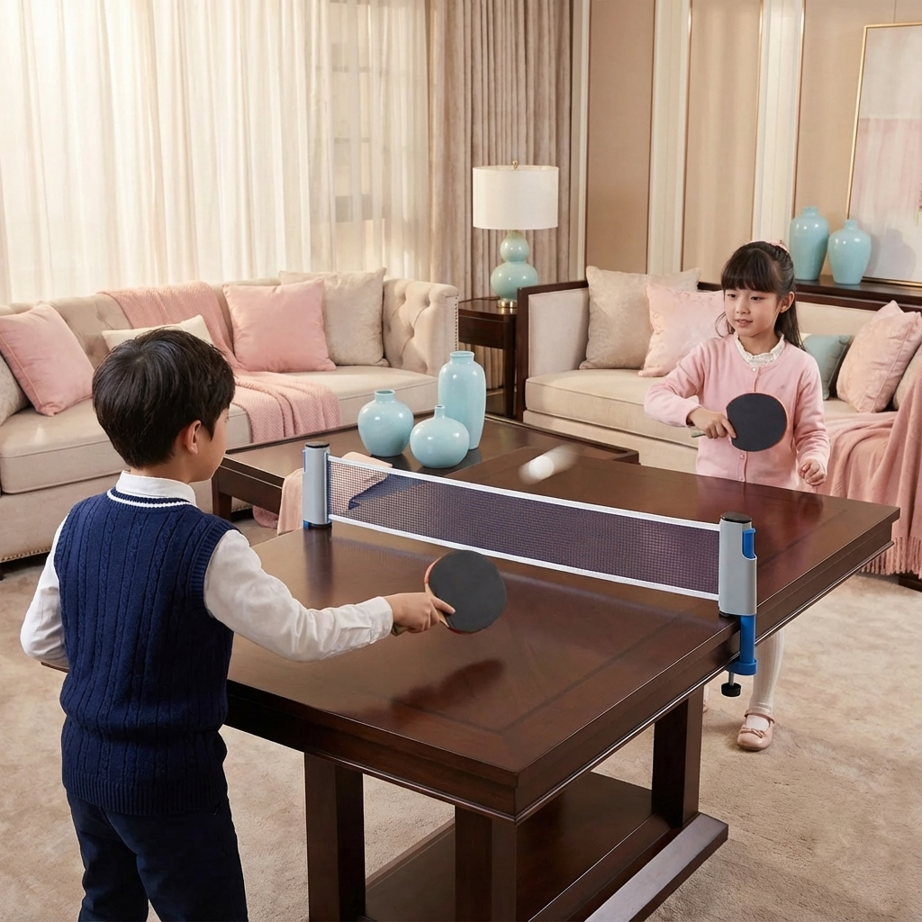 Anpassbares Tischtennis Set - Passend für Jeden Tisch!