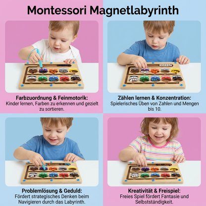 Montessori Magnetlabyrinth