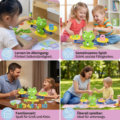 Pädagogische Frosch Waage Kinder Spielzeug - Mathematik leicht gemacht!