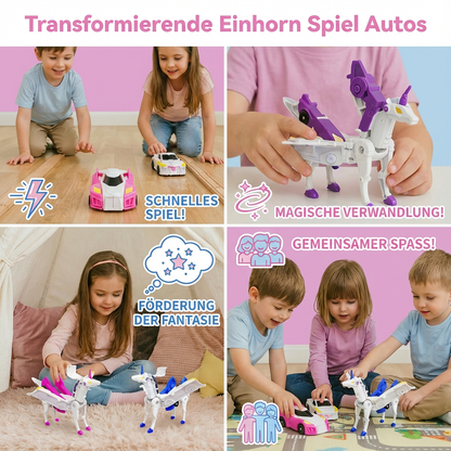 Transformierende Einhorn Spiel Autos