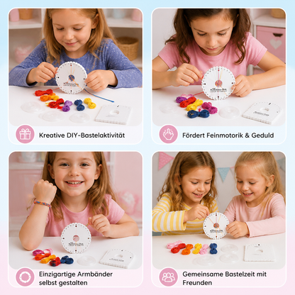 DIY-Kumihimo-Armband-Bastelset für Kinder
