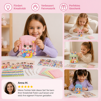 DIY-Friseur-Bastelset für Kinder