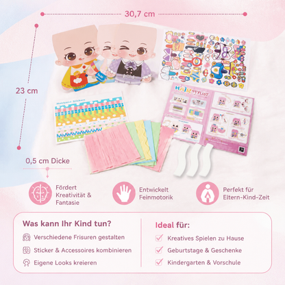 DIY-Friseur-Bastelset für Kinder