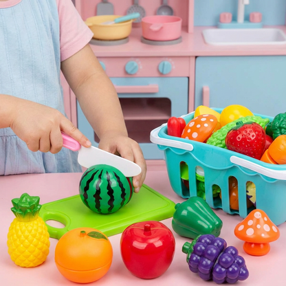Obst und Gemüse Schneide Spielset