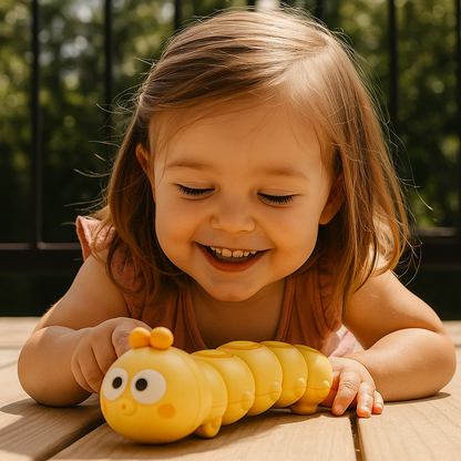 Aufziehbare Raupen Kinder Bauchlage und Krabbelspielzeug