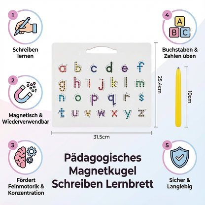 Pädagogisches Magnetkugel Schreiben Lernbrett