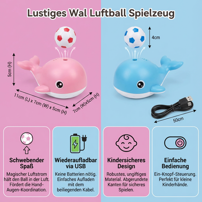Lustiges Wal Luftball Spielzeug