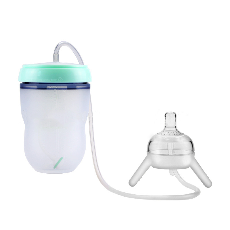 Silicone Baby-Flaschentrainer – Lernflasche für Babys