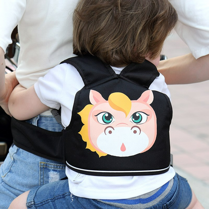 Kindersicherheitsgurt für Roller & Motorrad – Verstellbarer Sicherheitsrucksack
