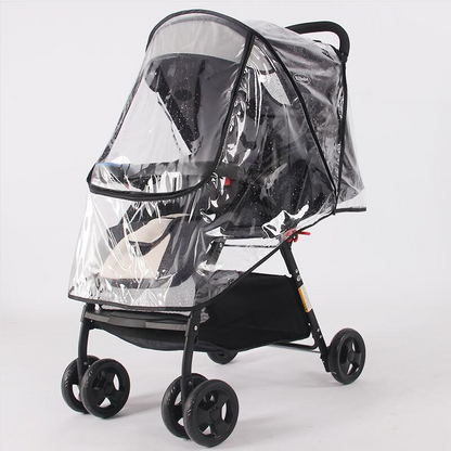 Regenverdeck für Kinderwagen – Wasserdichte Schutzhülle für Kinderwagen