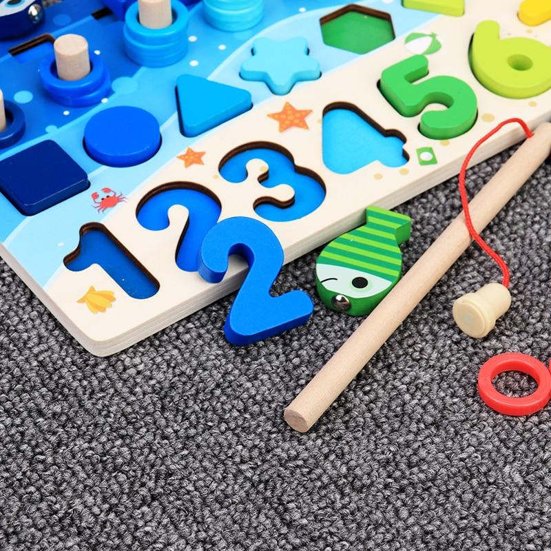 Förderung von Fähigkeiten - Montessori-Holzspielbrett