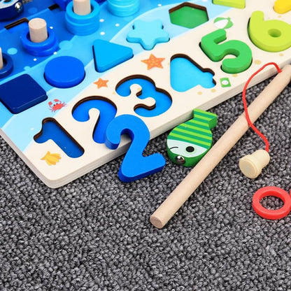 Förderung von Fähigkeiten - Montessori-Holzspielbrett