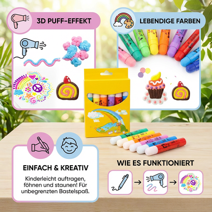 Magische Popkorn Mahlstifte