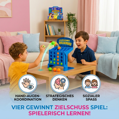 Vier Gewinnt Zielschuss Spiel