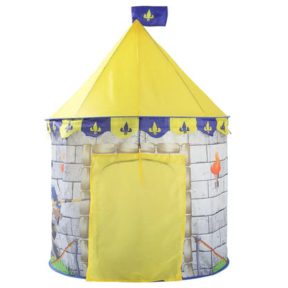 Ritter Spielzelt für Kinder mit Burgdesign und Tragetasche