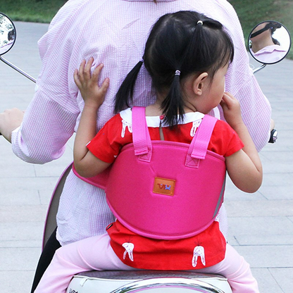 Kindersicherheitsgurt für Roller & Motorrad – Verstellbarer Sicherheitsrucksack