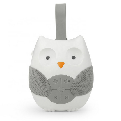 Einschlafhilfe Eule mit Musik & Geräuschen – Tragbarer Soundmaschine für Babys