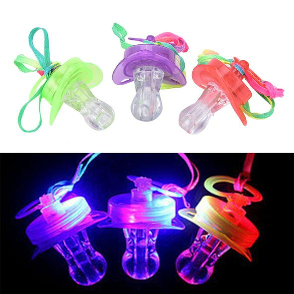 LED Schnuller mit Licht – Leuchtender Party Schnuller für Kinder