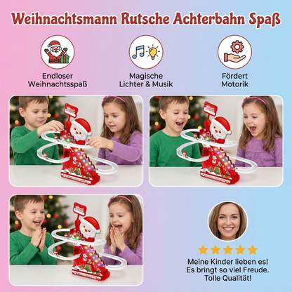 Weihnachtsmann Rutsche Achterbahn Spaß