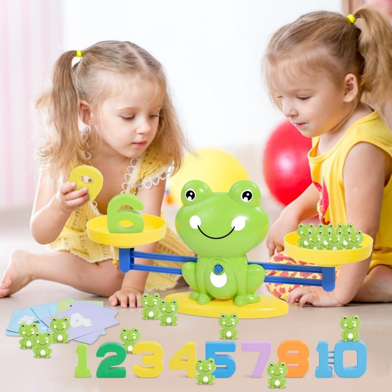 Pädagogische Frosch Waage Kinder Spielzeug - Mathematik leicht gemacht!