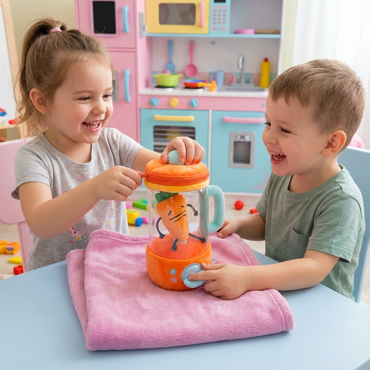 Lustiger Karotten Mixxer Kinder Plüsch Spielzeug