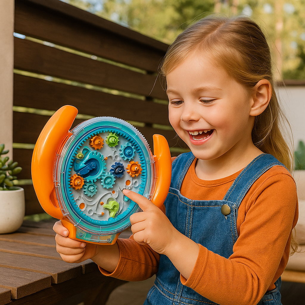 3D Kugel-Labyrinthrad – Geschicklichkeits- und Lernspiel