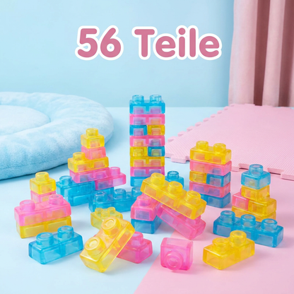 Zauberhafte Gummiblockchen, weiche Bausteine für Kinder