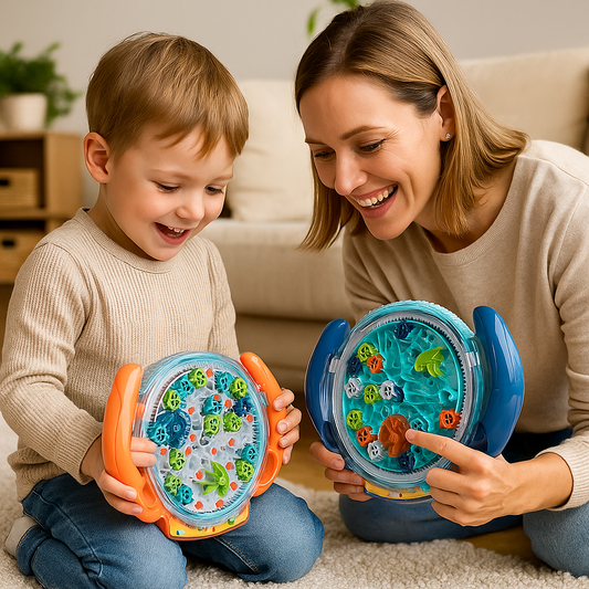 3D Kugel-Labyrinthrad – Geschicklichkeits- und Lernspiel