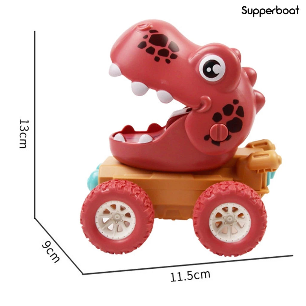 PUSH & DRIVE DINO MONSTERTRUCKS
