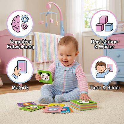 Alphabet Lernkarten mit Tierdesigns